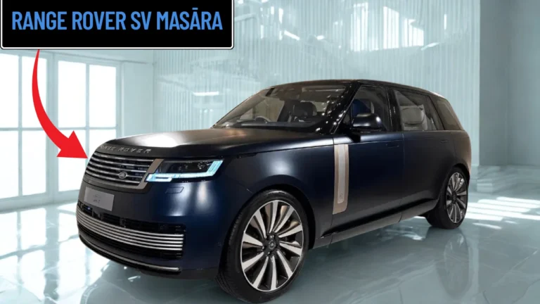 Limitd to Just 12 Models in the World - Range Rover SV Masāra Edition Now in India